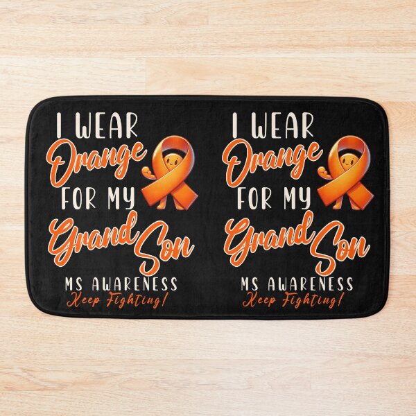 Item preview, MS Awareness I Wear Orange For My Grandson designed and sold by ZeptepiTrends.