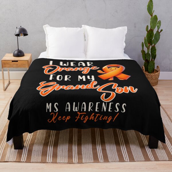 Item preview, MS Awareness I Wear Orange For My Grandson designed and sold by ZeptepiTrends.