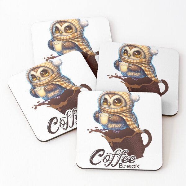 Item preview, I like Halt Owls/Coffee Break/Coffee Break designed and sold by SofiesDesign.