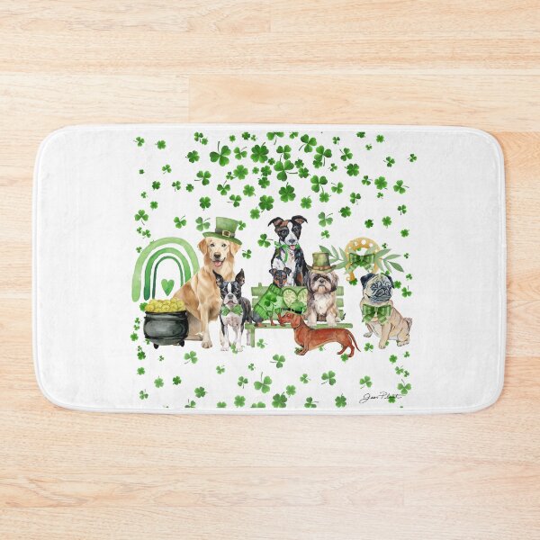 Item preview, Saint Patrick Dogs AC1-SQ designed and sold by Jean Plout.