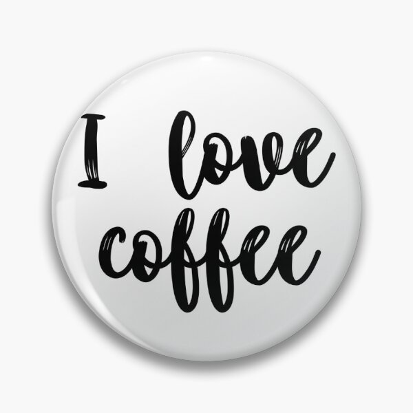 Item preview, I Love Coffee Cute Sticker designed and sold by sheardphoto.
