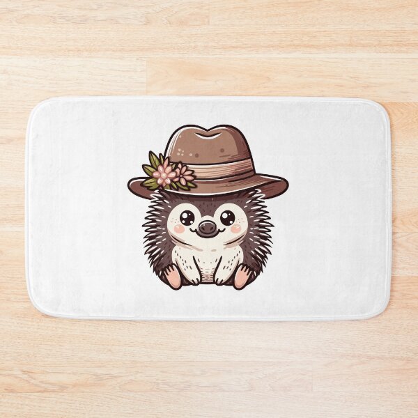 Item preview, Cool Echidna in Hat designed and sold by ArtfulWeave.