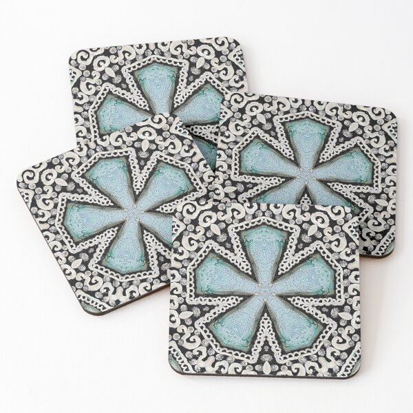 Item preview, Turquoise Star Glam designed and sold by artenvironments.