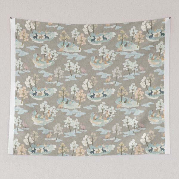 Item preview, Copy of Rabbit winterland beige  designed and sold by Alessandro Remo Mazzoni Remotextiles.