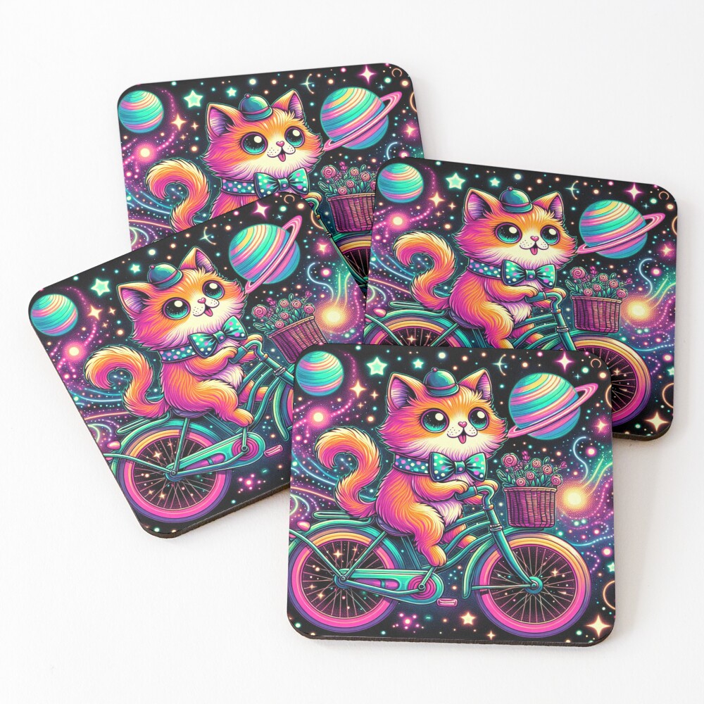 Item preview, Coasters (Set of 4) designed and sold by Esc4n0r.