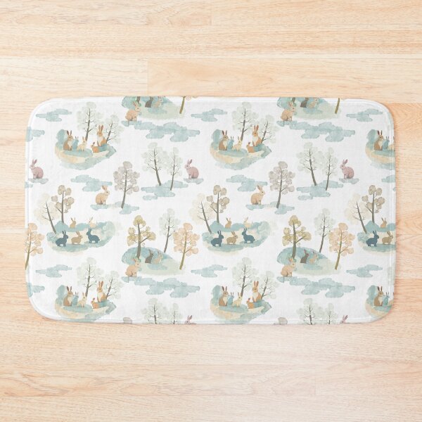 Item preview, Copy of Rabbit winterland white designed and sold by Alessandro Remo Mazzoni Remotextiles.