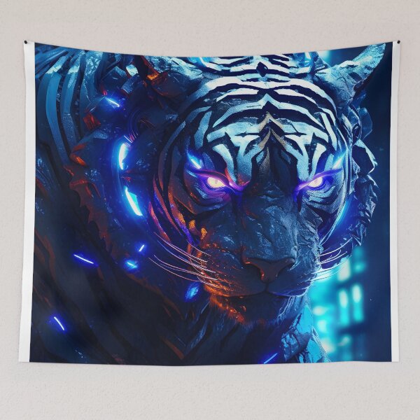 Item preview, Cyber Tiger designed and sold by MMGraphix.