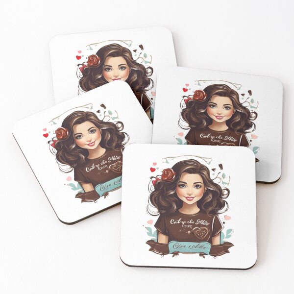 Item preview, only the girl who loves chocolate,chocolate lover , funny gift  designed and sold by masteryStore.