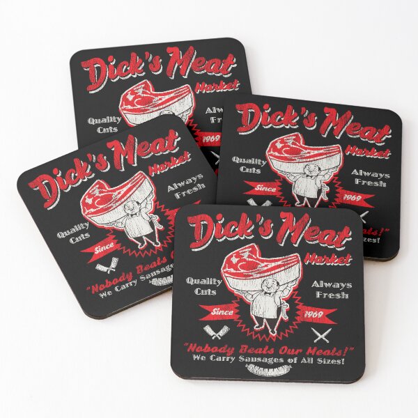 Item preview, Dick's Meat Market Worn designed and sold by Alema Art.