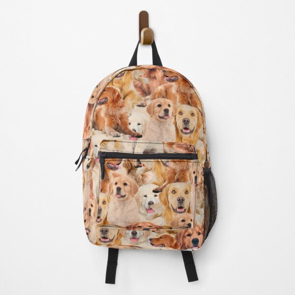Item preview, Pattern with beautiful Golden Retriever dogs designed and sold by LeoVik.