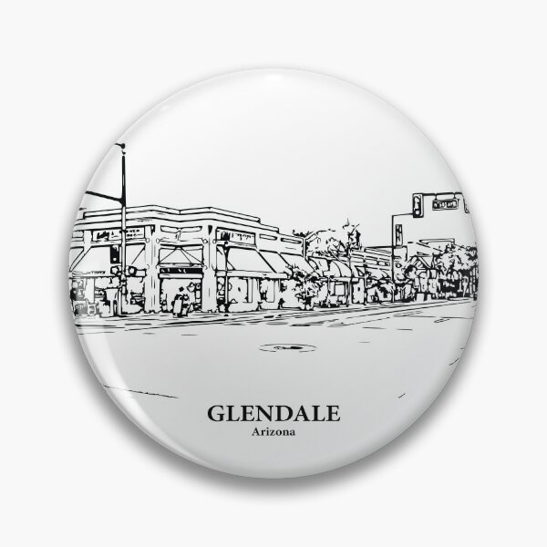 Artikelvorschau, Glendale – Arizona entworfen und verkauft von Lakeric Cityscapes.