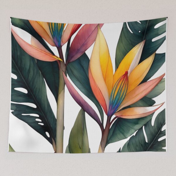 Item preview, Strelitzia reginae (Bird of Paradise flower) designed and sold by jortan1.