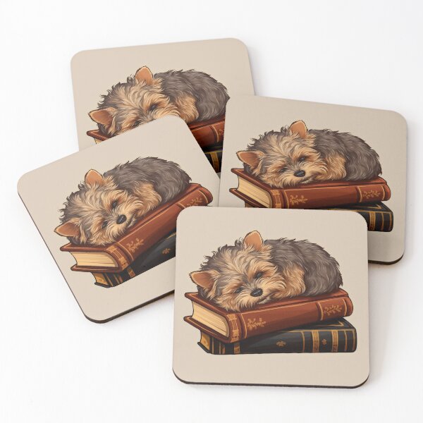Item preview, Yorkie the Book Lover designed and sold by RR-Arts.