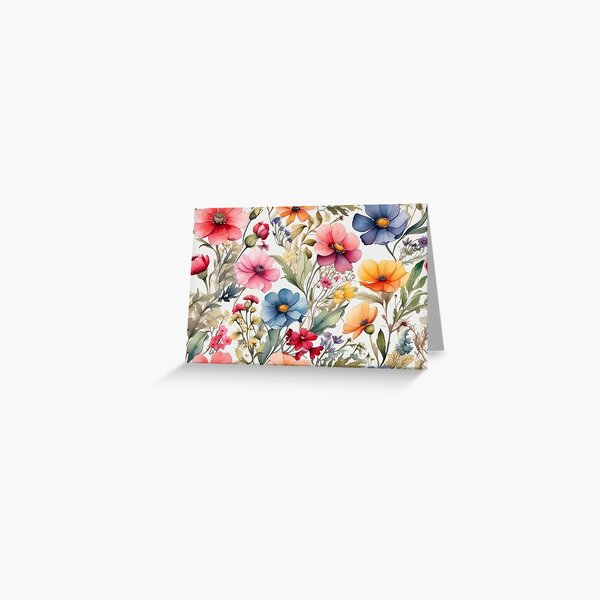 Item preview, Watercolor Wildflowers designed and sold by MichelleD73.