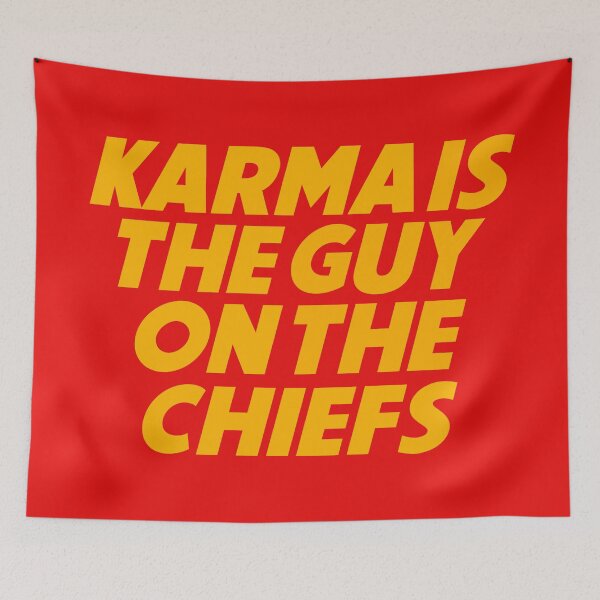 Artikelvorschau, Karma ist der Typ bei den Chiefs entworfen und verkauft von Digital Spurs.