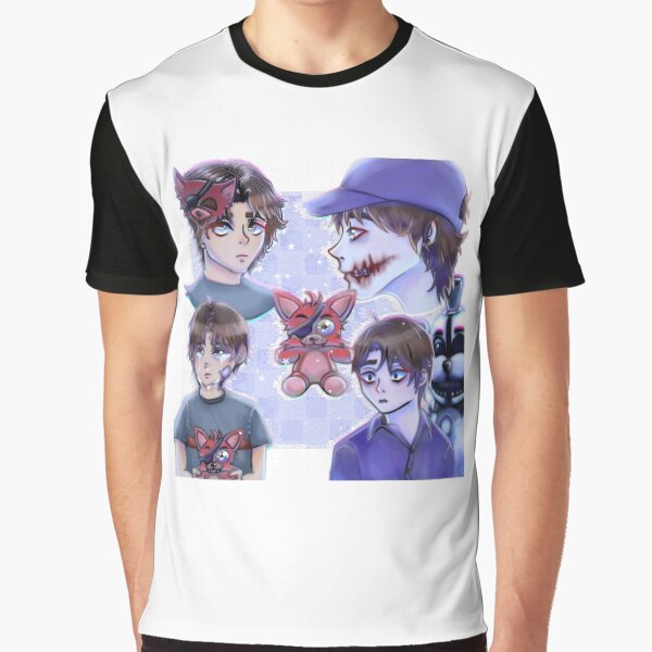 Vista previa del artículo con la obra «Michael Afton Freddy Cinco noches en Freddy's», diseñado y vendido por Mayuhuz.