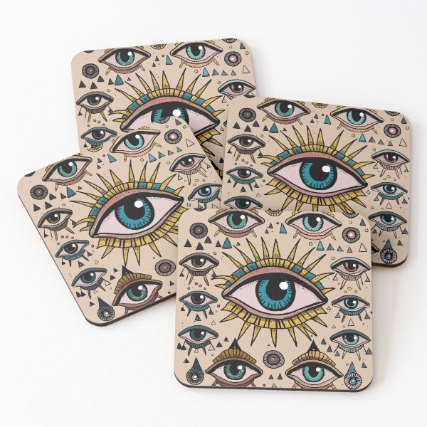 Item preview, All Seeing Eyes - Evil Eye - Witchy Design designed and sold by DreamersPlan.