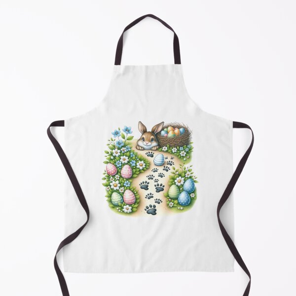 Item preview, Easter Bunny Footprints Hidden Nest designed and sold by creativechaster.