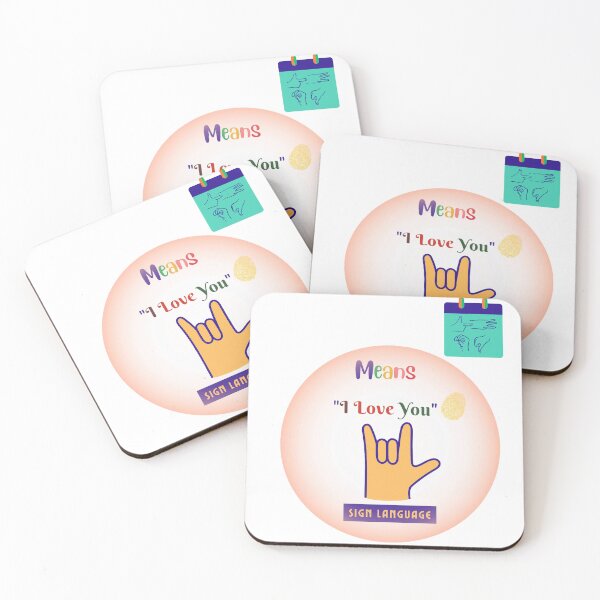 Item preview, I love you - Sign Language designed and sold by Fernandavaladao.