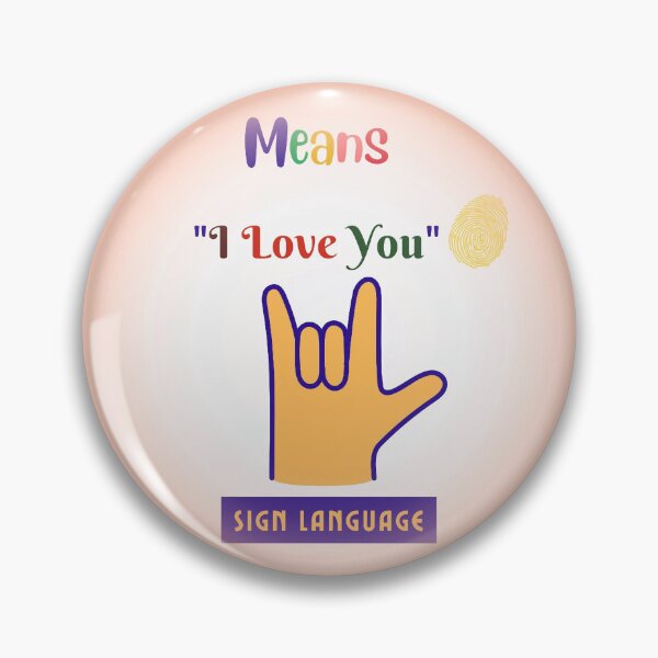 Item preview, I love you - Sign Language designed and sold by Fernandavaladao.