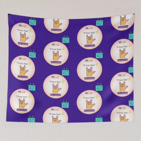 Item preview, I love you - Sign Language designed and sold by Fernandavaladao.