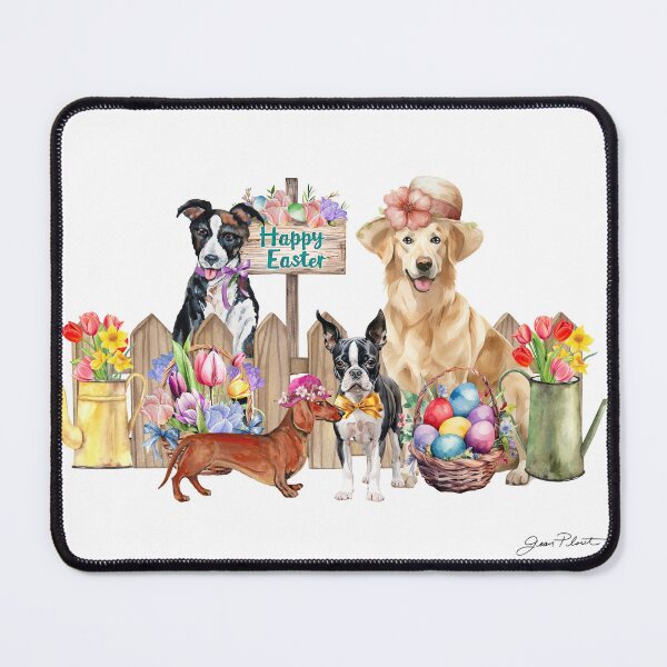 Item preview, Easter Parade Dogs AC1- SQ designed and sold by Jean Plout.