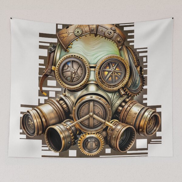 Item preview, Steam mask and brass designed and sold by MrDaveLancz.