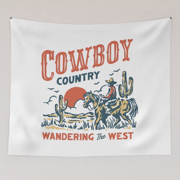 Item preview, Cowboy country wild west retro designed and sold by Arctic frame studio.