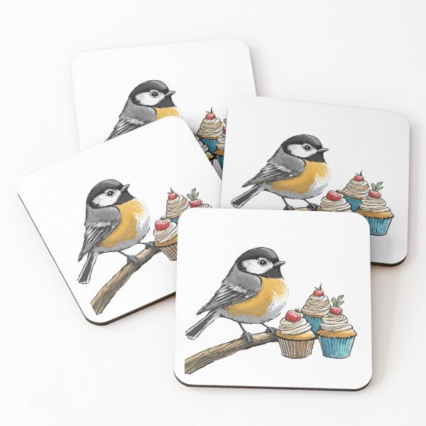 Item preview, Cheerful Chickadee Cupcake Bakery designed and sold by omerfdln34.