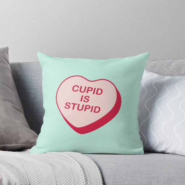 Item preview, Cupid is Stupid Rejected Candy Heart designed and sold by creativecurly.