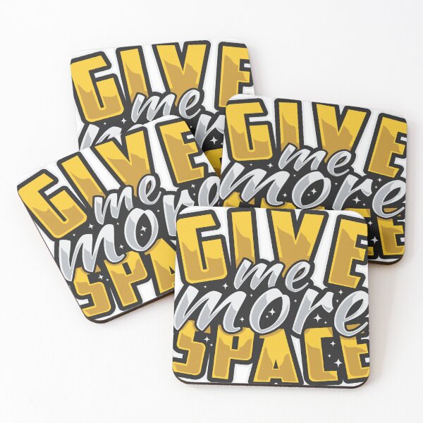 Item preview, Give Me More Space, Astronaut and Space Typography Quote designed and sold by DesginPro.