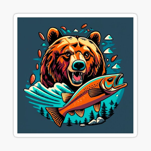Rogue River Tactical Kiss My Bass Fish Sticker Decal Fishing
