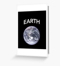 Earth Greeting Card