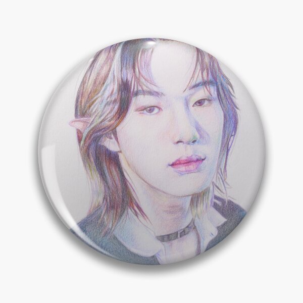 Item preview, mcnd Noh Huijun portrait designed and sold by Emily Glover.