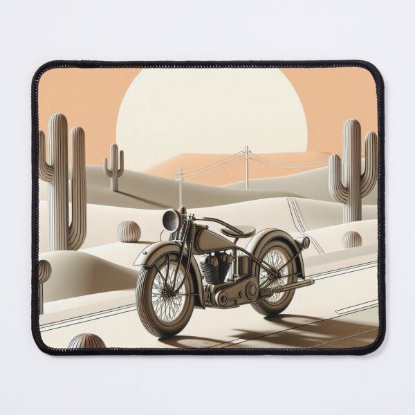 Item preview, Vintage Motorcycle in the Desert designed and sold by Gaborai.