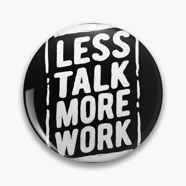 Item preview, Productivity Boost - "Less Talk More Work" Typography designed and sold by RuyaFab.