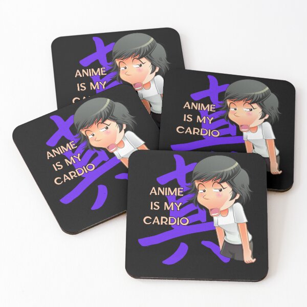 Item preview, Anime is my cardio designed and sold by Diamaber.