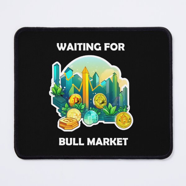 Item preview, Waiting for money Crypto investing Bitcoin designed and sold by RekiStyle.