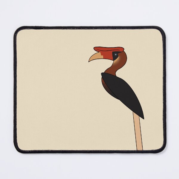 Item preview, Male Southern Rufous Hornbill designed and sold by GhostoftheSea.