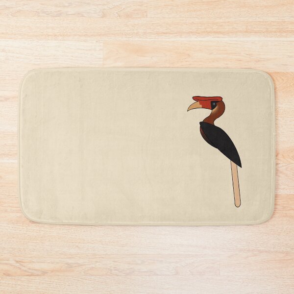 Item preview, Male Southern Rufous Hornbill designed and sold by GhostoftheSea.