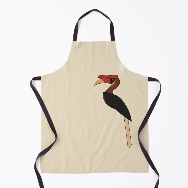 Item preview, Male Southern Rufous Hornbill designed and sold by GhostoftheSea.