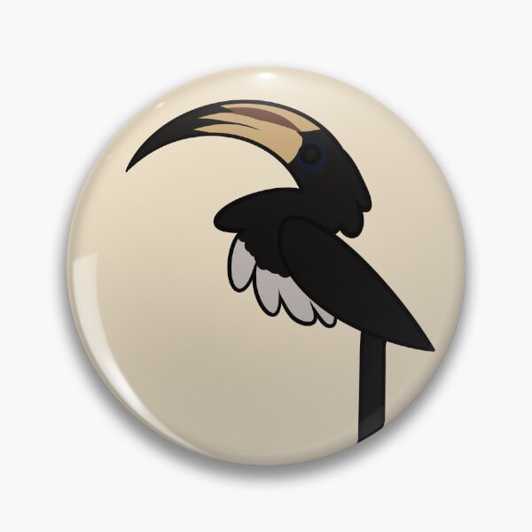 Item preview, West African Pied Hornbill designed and sold by GhostoftheSea.