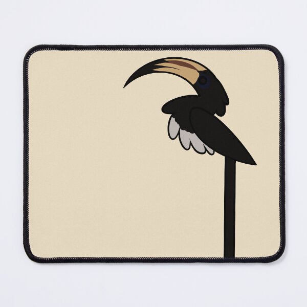 Item preview, West African Pied Hornbill designed and sold by GhostoftheSea.