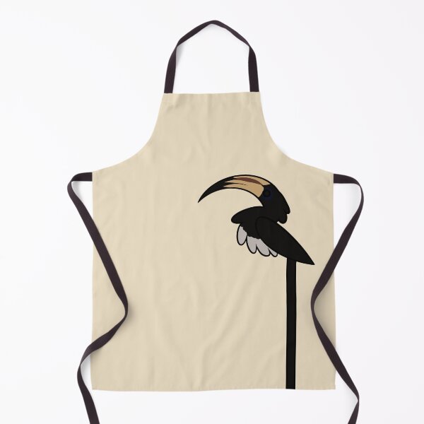 Item preview, West African Pied Hornbill designed and sold by GhostoftheSea.