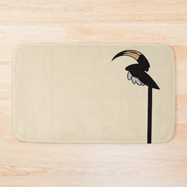 Item preview, West African Pied Hornbill designed and sold by GhostoftheSea.