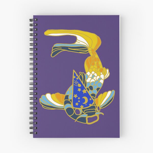 Item preview, Aroace Wizard Fish designed and sold by Jackie Jeromin.