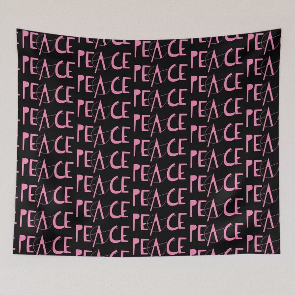 Item preview, Pink Anarchy - Peace Sign - Pink and Black - peace  designed and sold by DreamersPlan.