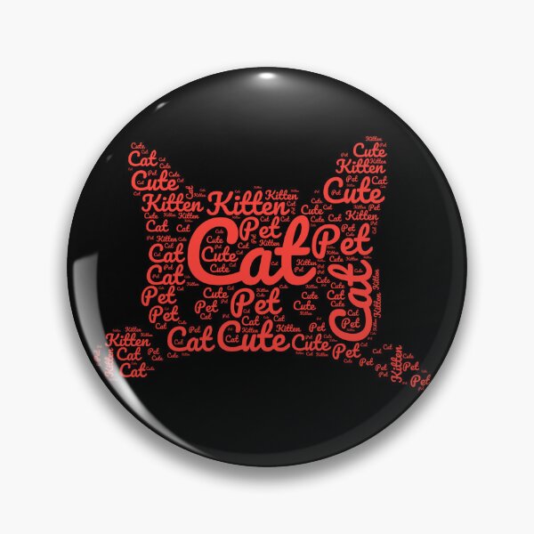 Item preview, Red Cat Made of Words designed and sold by Promoc.