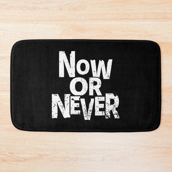Item preview, Urgent Call to Action - "Now or Never" Bold Typography designed and sold by RuyaFab.