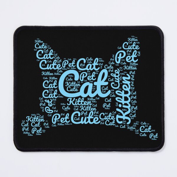 Item preview, Blue Cat Made of Words designed and sold by Promoc.